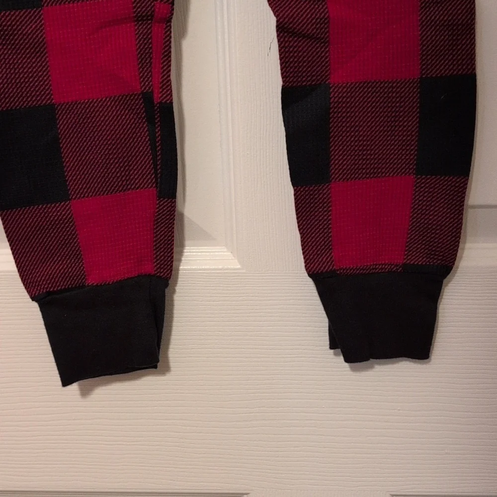Children's Place Red and Black Buffalo Plaid Christmas Kids Pajama Set NWT